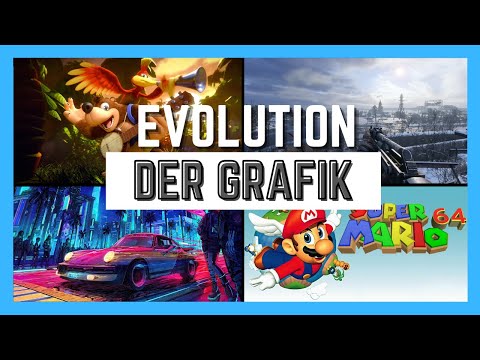 Evolution der Gaming Grafik von früher bis heute - #gaming #grafik #entwicklung