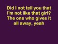 Don't Tell Me - Avril Lavigne [lyrics] 