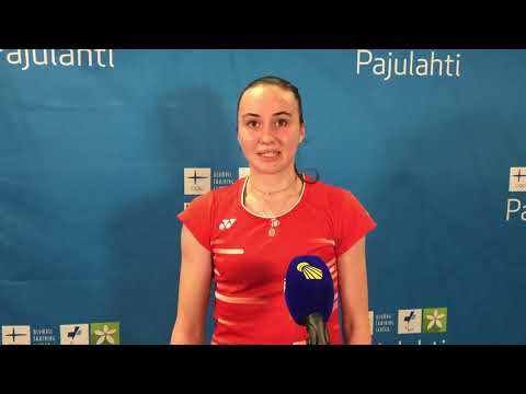 Anastasiia Shapovalova: I am already running all over the court, and its so nice!