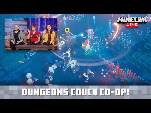 Minecraft - MINECON Live 2019: Co-op in Minecraft Dungeons