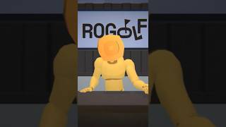 New trailer for ROGOLF just dropped ! Out April 2, 2026 ! #rogolf #ゲーム #minigolf