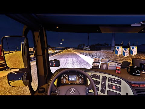 ETS2 1.39 - ProMods 2.51 - Mercedes-Benz Actros MP3 1860 V8 - Trip: Antwerp. - Arnhem