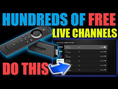 Fire Stick Live TV Setup - Easily Add Hundreds of Channels (no sign up required)