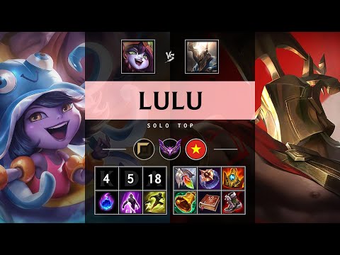 Lulu Top vs Pantheon - VN Master Patch 25.15