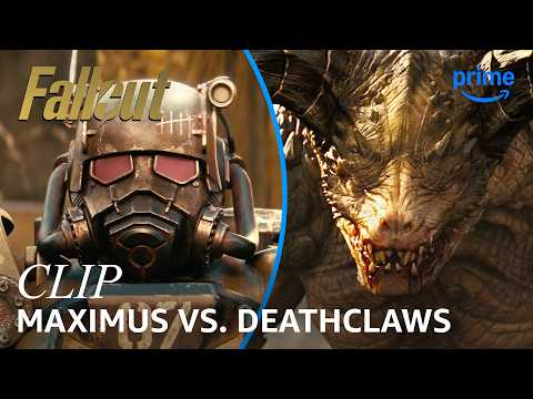 Maximus & The Ghoul vs. Deathclaws | Fallout Season Two | Clip | Prime Video