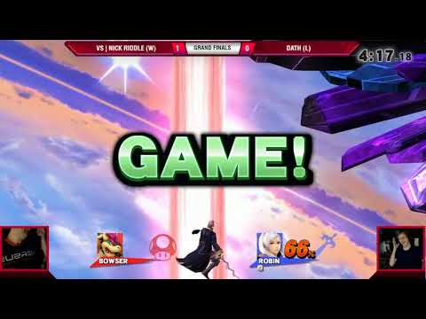 VS Weekly 9/14/17 - Grand Finals - Nick Riddle (ZSS/Bowser) vs Dath (Robin) - Smash 4