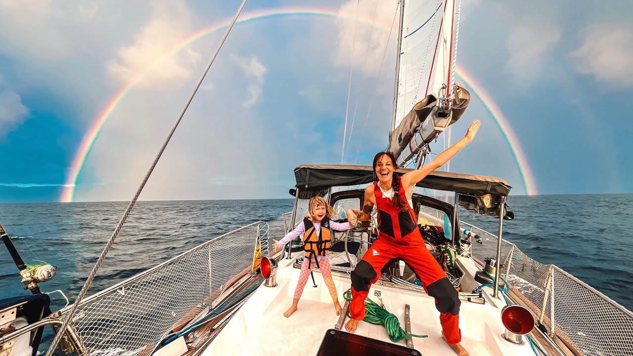BOAT LIFE as a SAILING FAMILY | Sailing Mauritius to Reunion Island... Ep 375