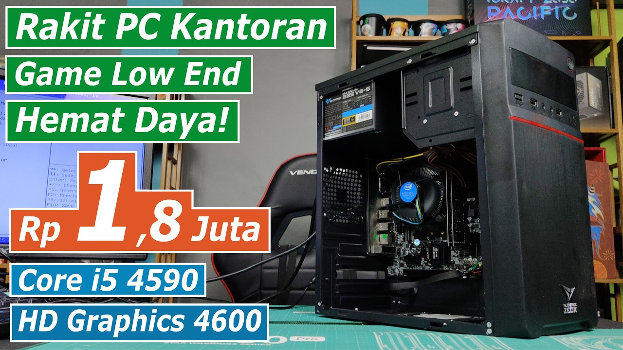 Rakit PC Cuma 1,8 Juta di Tahun 2026 Apakah Worth It? Intel Core i5 4590