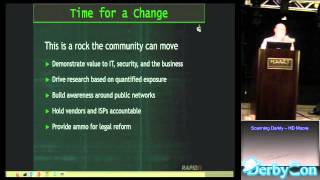 DerbyCon 3 0 1102 Scanning Darkly Hd Moore Keynote