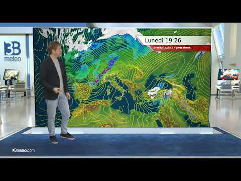Previsioni meteo Video per lunedì, 13 marzo