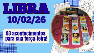 LIBRA ♎ 10/02/26 Não saiu conforme o planejado, então você vai tentar de outra forma ⚒️