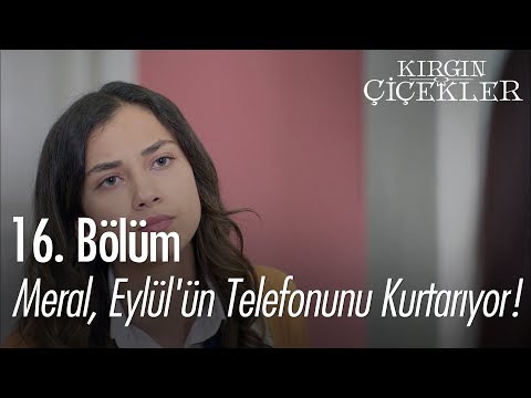 Meral, Eylül'ün telefonunu kurtarıyor! - Kırgın Çiçekler 16. Bölüm