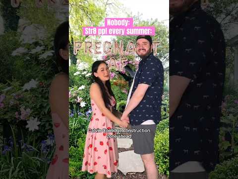 POV: Summer pregnancy announcements be like #comedy #pregnancyannouncement