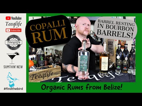 Degustação de Rum Copalli (Barril descansado em Barris de Bourbon) {Rum Orgânico de Belize}