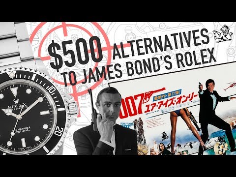 Rolex Submariner: Top 5 Under $500 Alternatives To James Bond's Watch