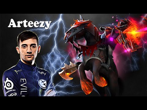 Arteezy - Chaos Knight Safelane vs Fly Troll Warlord | Dota 2 7.28c Gameplay