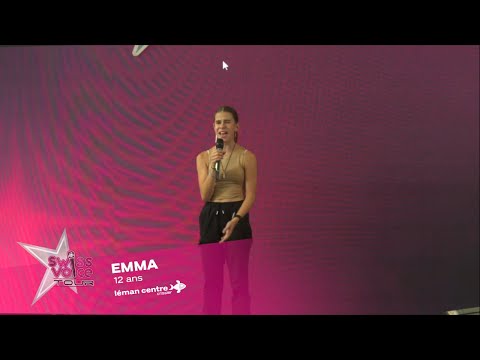 Emma 12 ans - Swiss Voice Tour 2023, Léman Centre Crissier