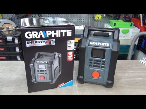 Подвійний безщітковий міксер Energy+ 18В без акумулятора Graphite Подвійний безщітковий міксер Energy+ 18В без акумулятора Graphite