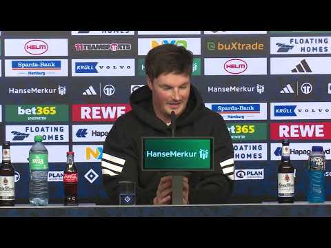 HSV Pressekonferenz vor dem Spiel gegen Bayer 04 Leverkusen