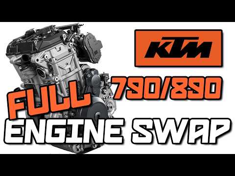 Project_789T Full Build - KTM 790 Adventure to 890 Duke R Engine Swap