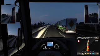 Euro truck simulator 2 ただトレーラーを乗り回す #4