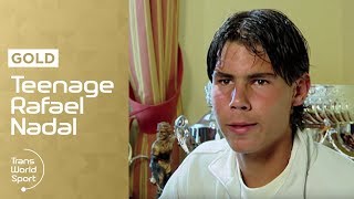 16-year-old Rafael Nadal on Trans World Sport video