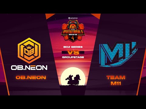 OB.Neon vs M11 Game 1 (BO2) | PNXBET Invitationals SEA S4 Group Stage