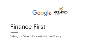 Finance First Ep. 3-Striking the Balance: Personalization and Privacy