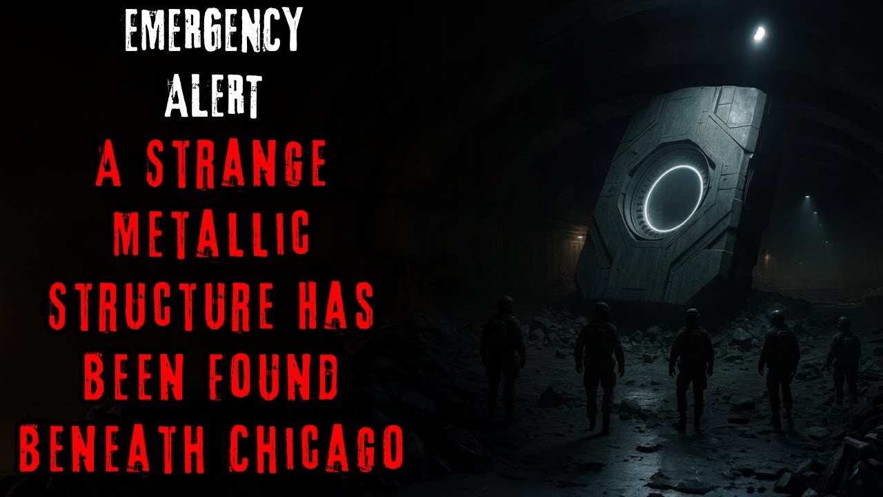 "EMERGENCY ALERT: A Strange Metallic Structure Has Been Found Beneath Chicago" Creepypasta