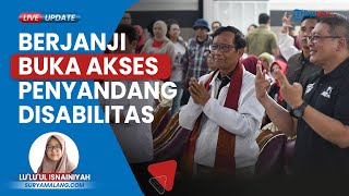 Tebar Janji Jika Menang Pilpres, Mahfud MD Bakal Buka Akses di Tiap Desa bagi Penyandang Disabilitas