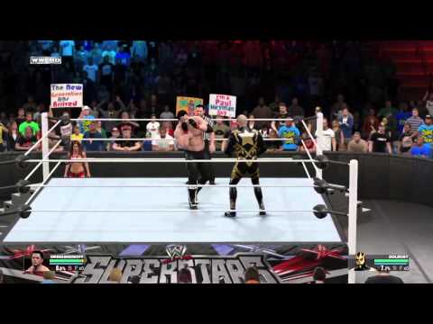 WWE 2K15 My Career Mode (Matches on Superstars as NXT champion) Part 2