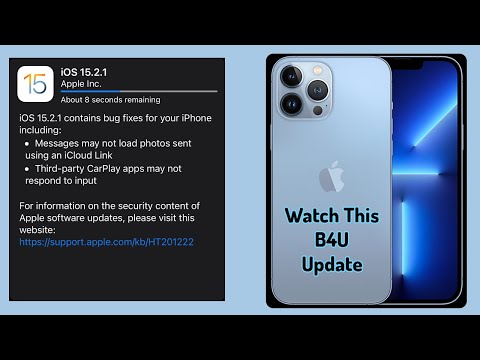 iOS 15.2.1 is out with new features | what's new in iOS 15.2.1 | iOS15.2.1 bug fixes