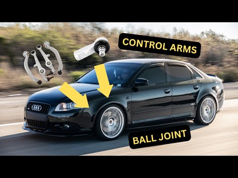B7 A4 | SPC Ball Joint and 034 Motorsports Lower Control Arm Replacement