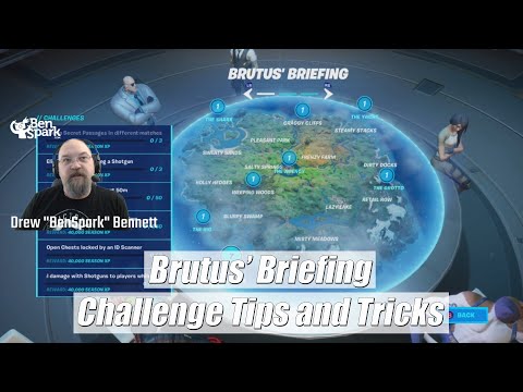 Fortnite Brutus' Briefing Challenges and Tips and Tricks