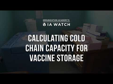 Calculating Cold Chain Capacity for Vaccines