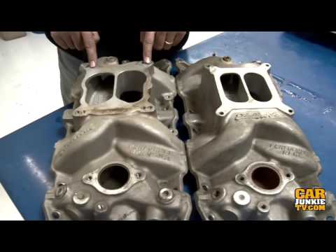 Edelbrock Intake Manifold Dyno Test Single Vs Dual + Air Gap Vs Regular