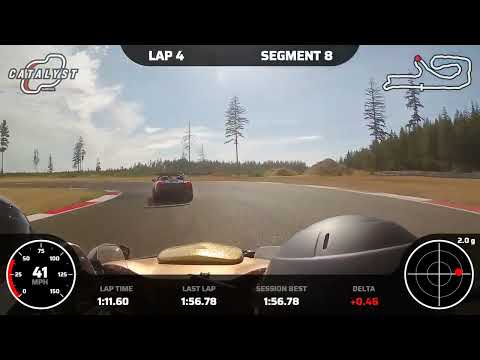 Ridge Motorsports Park with OnGrid Track days, Ariel Atom chasing down an MR2 Spyder