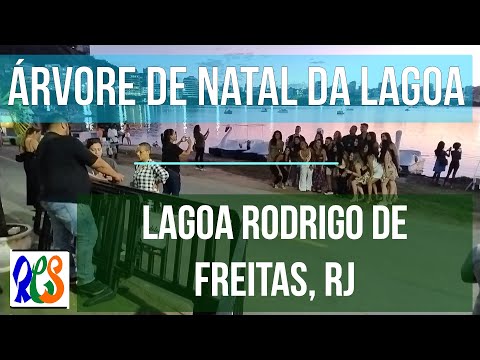 Árvore de Natal - Lagoa Rodrigo Rodrigo de Freitas - RJ Thumbnail de Árvore de Natal - Lagoa Rodrigo Rodrigo de Freitas - RJ