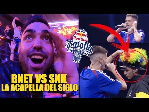 LA MEJOR ACAPELLA de TODAS LAS BATALLAS INTERNACIONALES!! BNET vs SNK *REACCIÓN desde EL PÚBLICO*