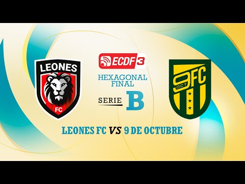 PARTIDO COMPLETO: LEONES VS 9 DE OCTUBRE | LIGAECUABET SERIE B - FECHA 5