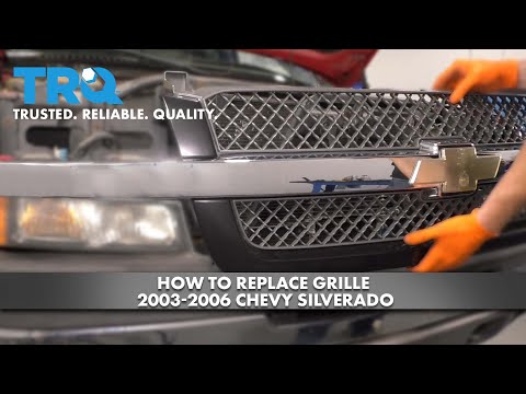 How to Replace Grille 2003-2006 Chevy Silverado