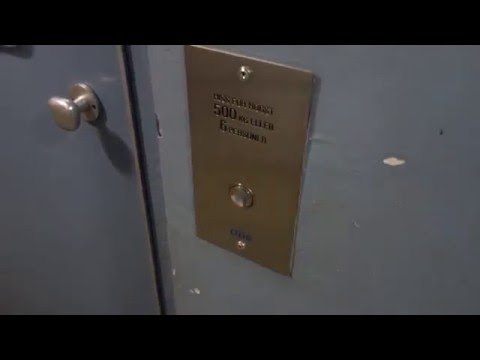 1964 ASEA Graham (mod. by: OTIS) Traction Elevator @ Bengt Bagares Gränd 12, Stockholm, Sweden.