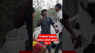 Download lagu Thugs target the wrong target, extorting TNI intelligence #shorts mp3