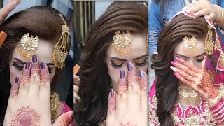 Advance Bridal Hairstyle Step By Step  Easy & 