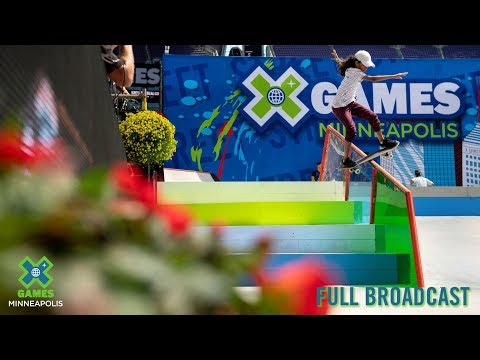 Women's Skateboard Street Elimination: FULL BROADCAST | X Games Minneapolis 2019