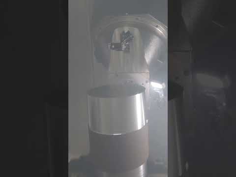 Taking a Beast TURNING Cut on HELLER MILL #shorts