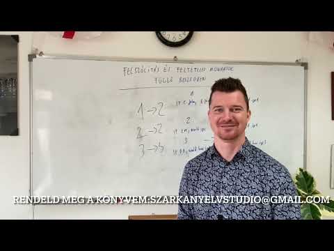 A függő beszéd- harmadik felvonás-felszólítás és feltételes mód I angol nyelvtan egyszerűen