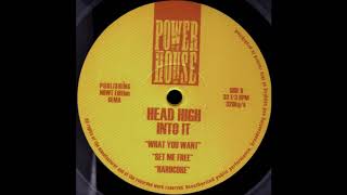 Head High - What You Want