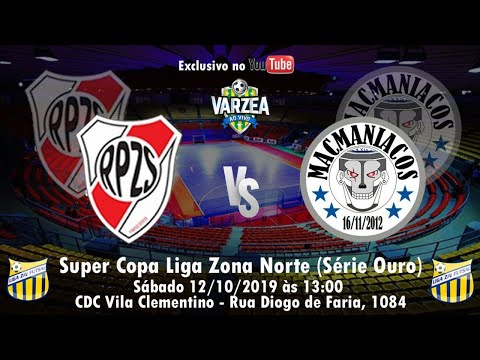 River Plate ZS  x  Macmaniacos FS - Super Copa Liga Zona Norte 2019 (Série Ouro)