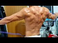 NATURAL BODYBUILDER Workout and Flexing muscles